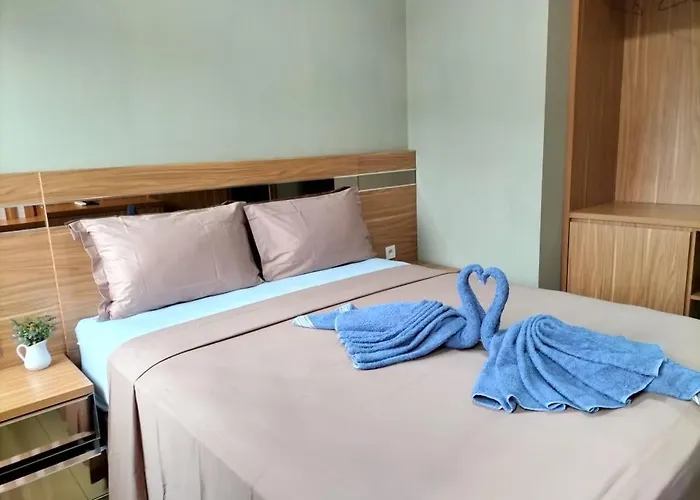 Værelse med en kingsize-seng
